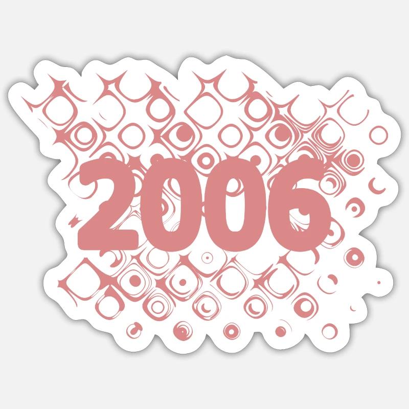 2006 2006 Sticker size S (10 x 10 cm)