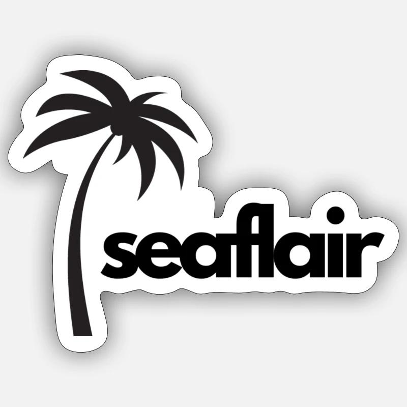 Summerfeeling - Sticker Größe S (10 x 10 cm) - Mattweiß
