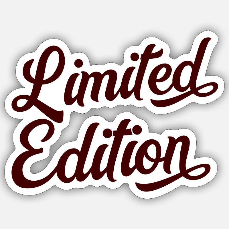 Édition limitée - Sticker taille S (10 x 10 cm) - blanc mat