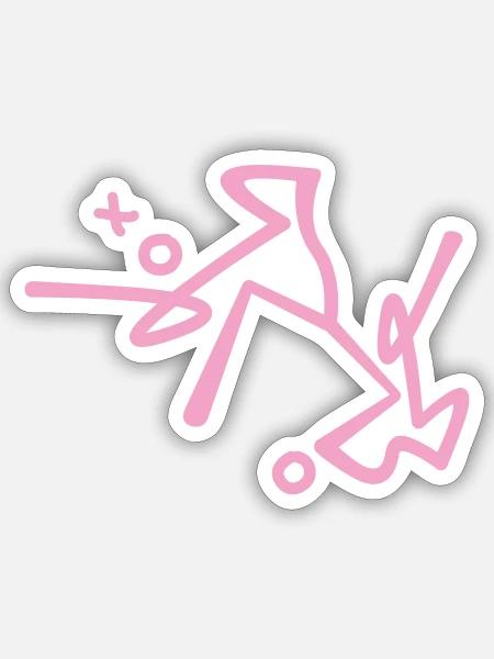Licht , light one - Sticker Größe S (10 x 10 cm) - Mattweiß