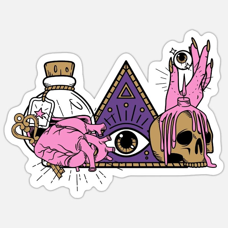 Sticker Größe S (10 x 10 cm) - 