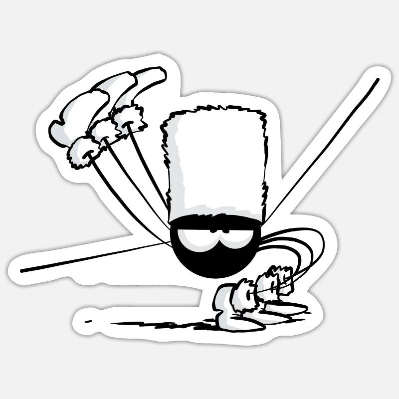 Beth l'araignée - Le kozatchok Sticker taille S (10 x 10 cm)