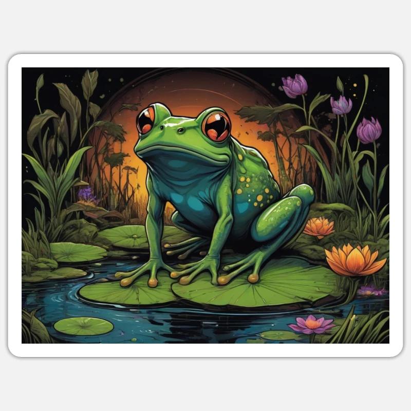 Sticker Größe S (10 x 10 cm) - 