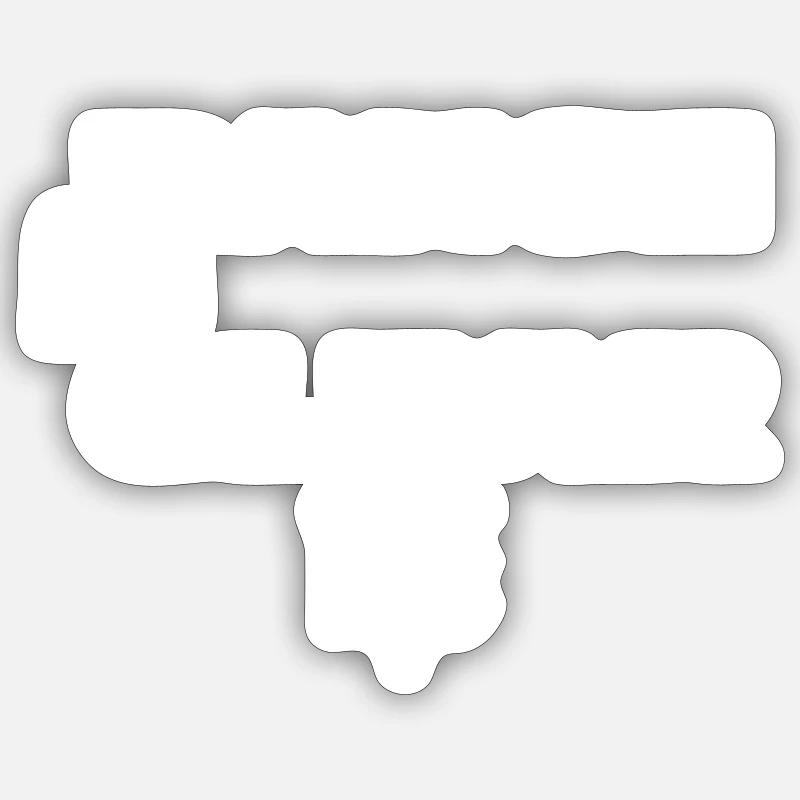 Sticker Größe S (10 x 10 cm) -