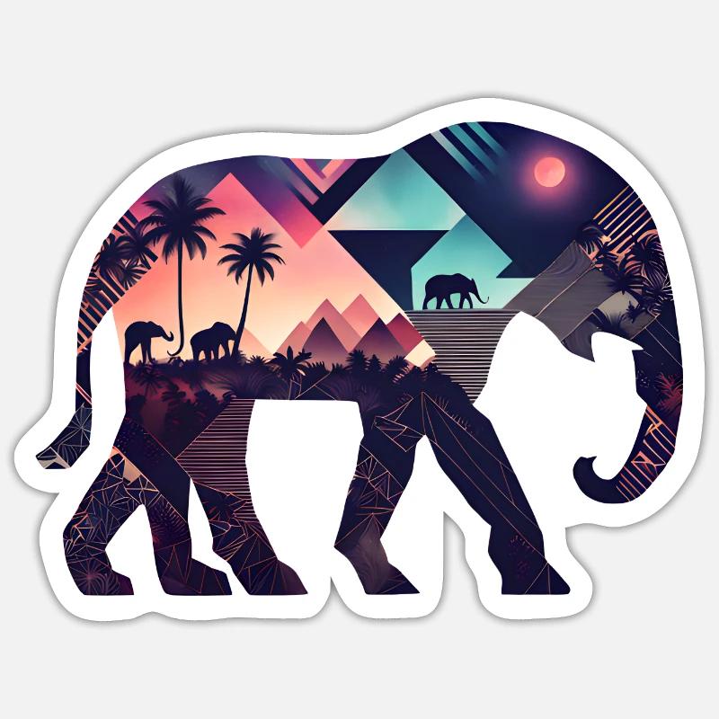 Sticker taille S (10 x 10 cm) - 