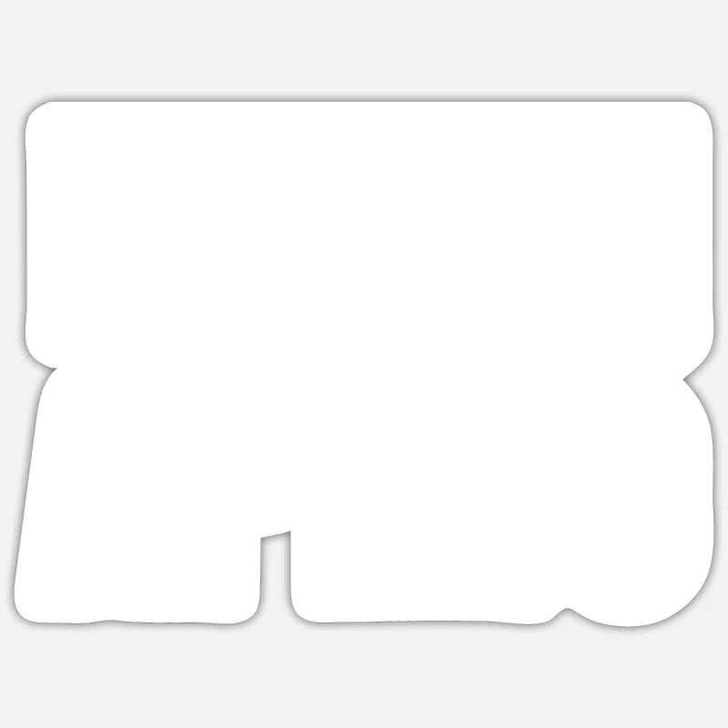 Alerte apéro - Sticker taille S (10 x 10 cm) - blanc mat