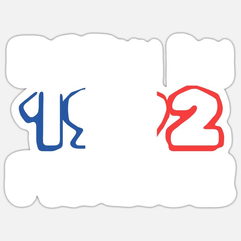 Sticker taille S (10 x 10 cm) - 