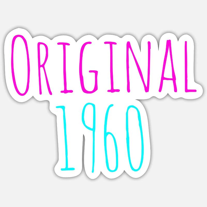 original - Sticker Größe S (10 x 10 cm) - Mattweiß