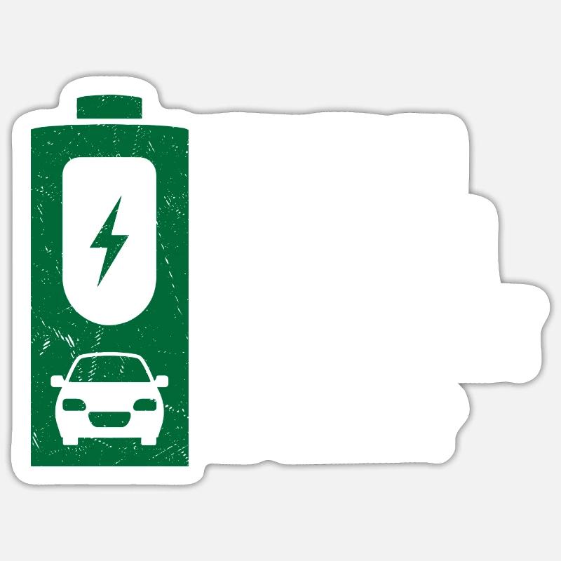 Bremst du Noch Oder Rekuperierst Du Schon? Sticker Größe S (10 x 10 cm)