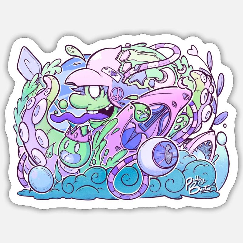 Sticker size S (10 x 10 cm) - 