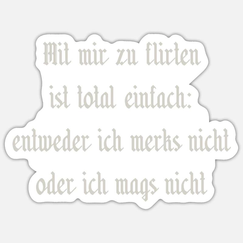 Sticker size S (10 x 10 cm) -