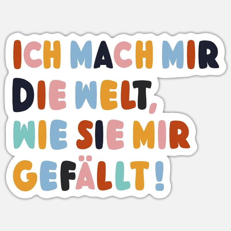 ich mache mir Sticker Größe S (10 x 10 cm)