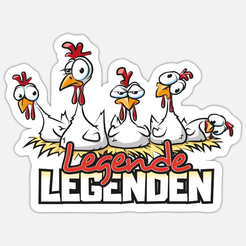 Sticker Größe S (10 x 10 cm) - 
