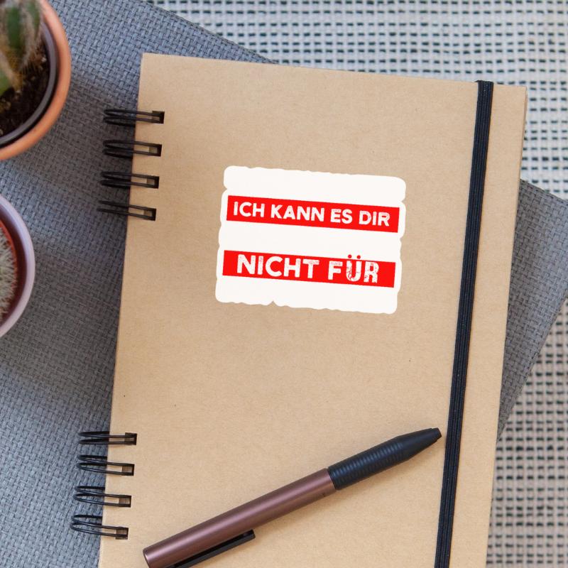 Fachinformatiker Beruf Programmierer Geschenk Sticker Größe S (10 x 10 cm)