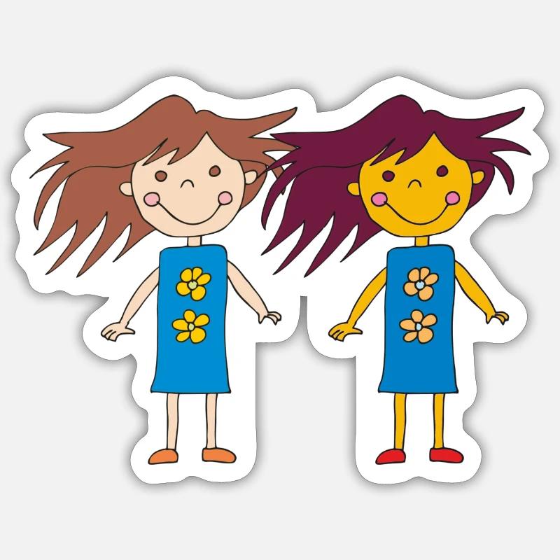 Sticker taille S (10 x 10 cm) - 
