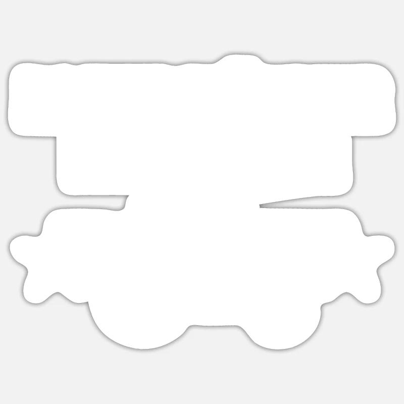 Sticker Größe S (10 x 10 cm) - 