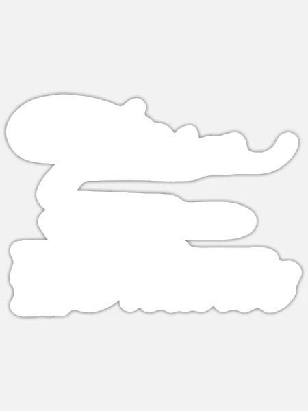 Vater der Braut - Sticker Größe S (10 x 10 cm) - Mattweiß