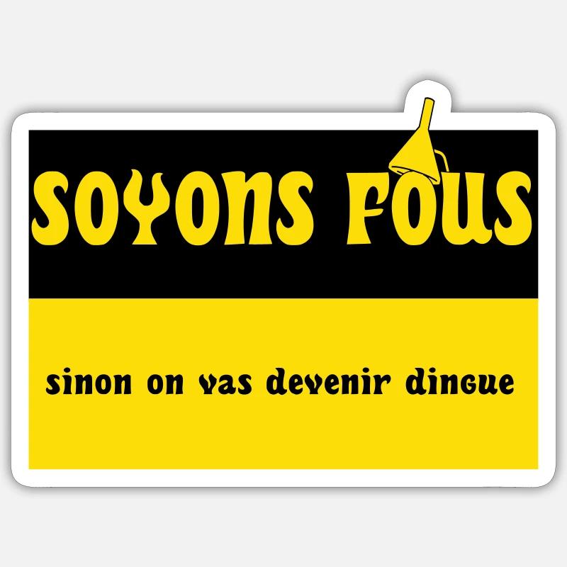 Sticker size S (10 x 10 cm) - 