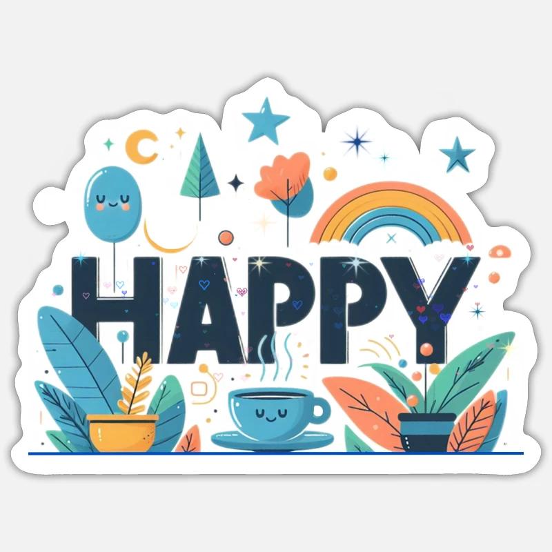 Sticker Größe S (10 x 10 cm) - 