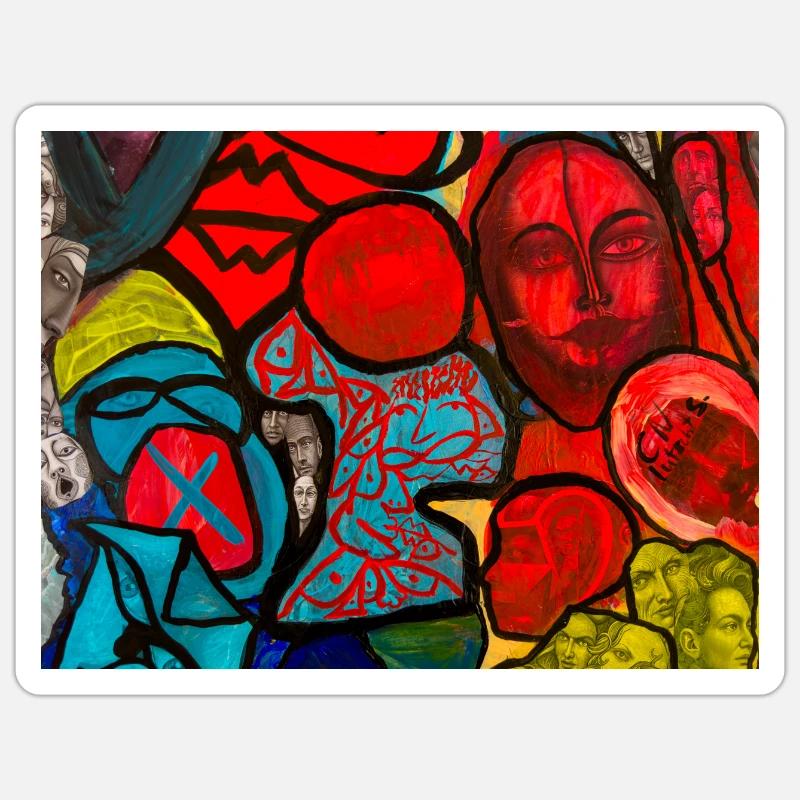 Sticker taille S (10 x 10 cm) - 