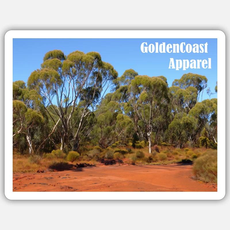 Aussie Wild Sticker size S (10 x 10 cm)