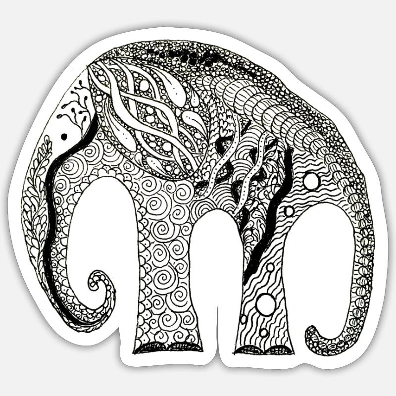 Sticker taille S (10 x 10 cm) - 