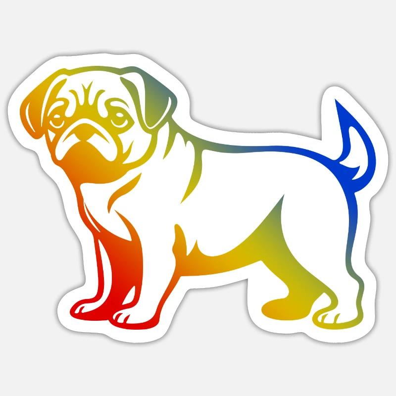 Sticker taille S (10 x 10 cm) - 