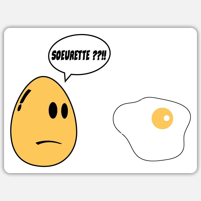 Sticker taille S (10 x 10 cm) - 