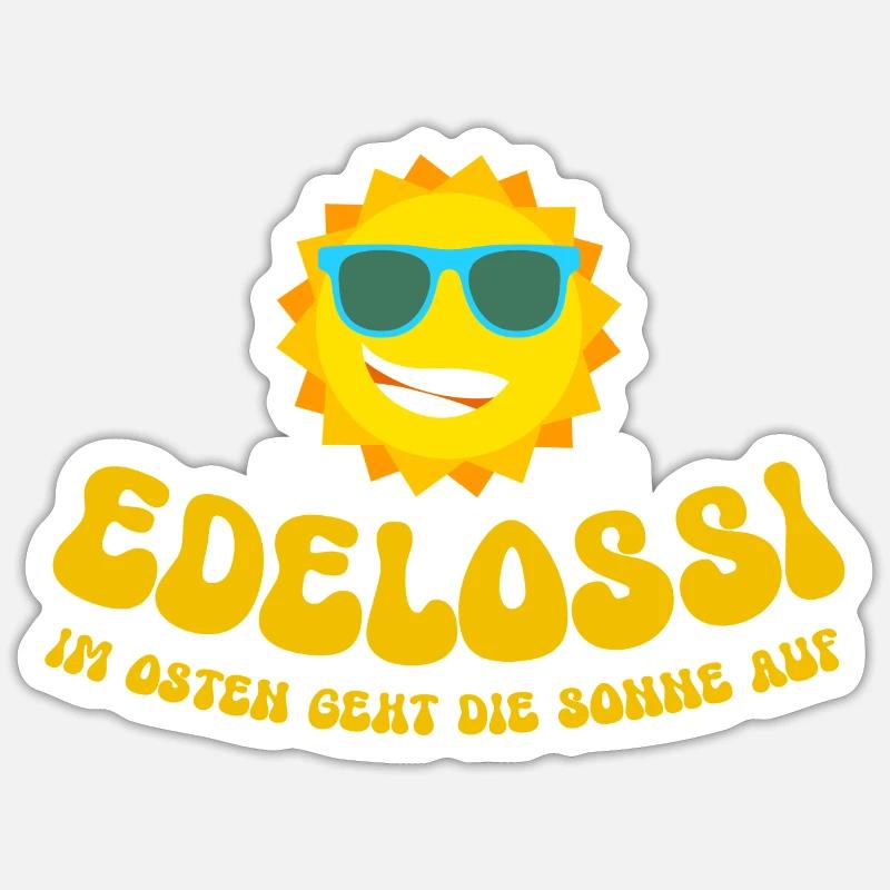OSSI - Sticker size S (10 x 10 cm) - white matte