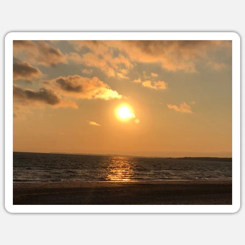 sonne Sticker Größe S (10 x 10 cm)