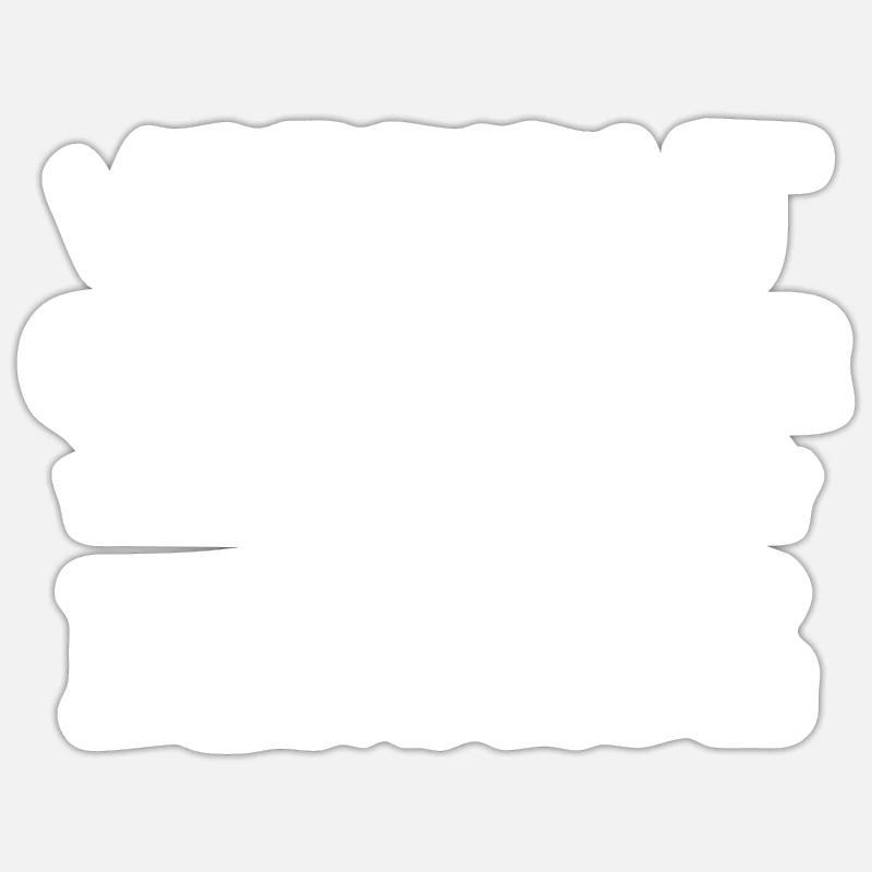 Vocation harpsichord maker - Sticker size S (10 x 10 cm) - white matte