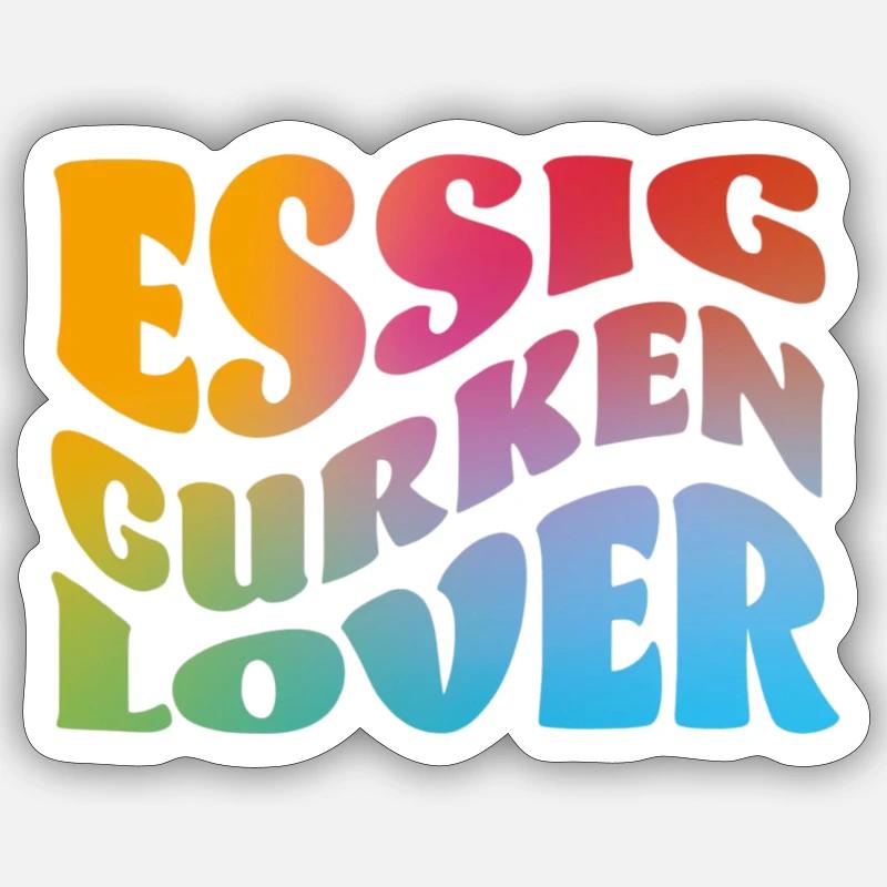 Rainbow Accessoires - Sticker Größe S (10 x 10 cm) - Mattweiß