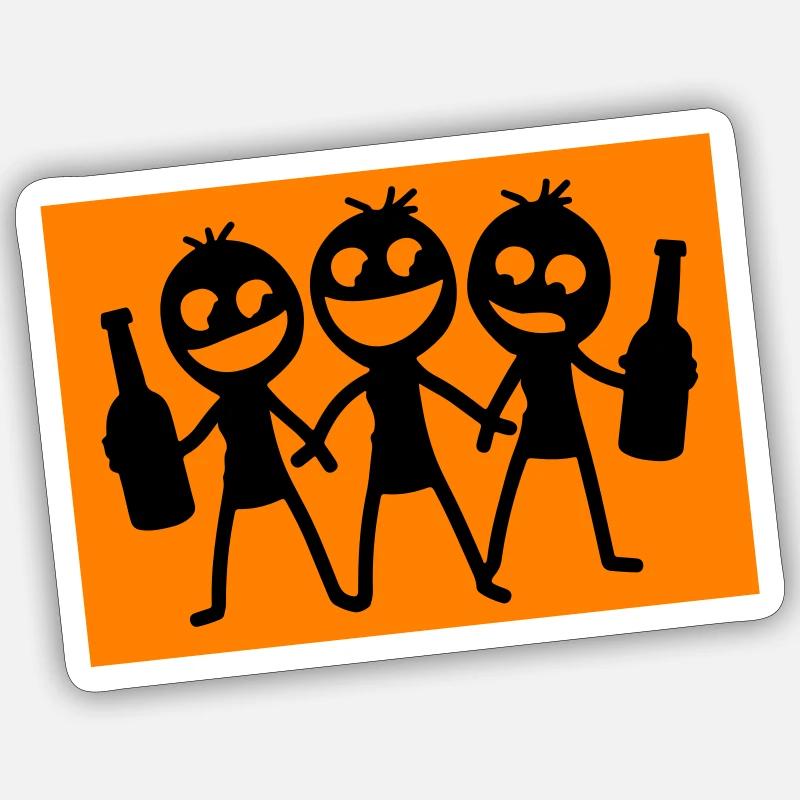 Sticker Größe S (10 x 10 cm) - 