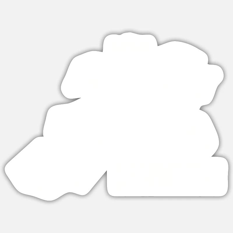 berlin marathon - Sticker Größe S (10 x 10 cm) - Mattweiß