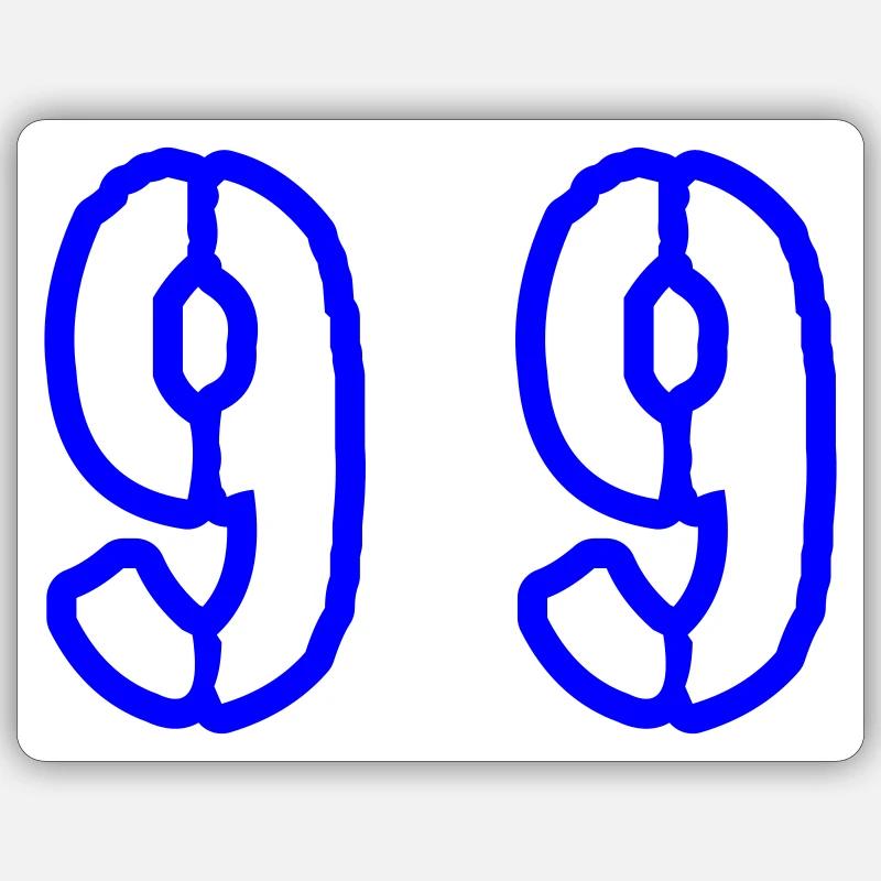 Sticker Größe S (10 x 10 cm) - 