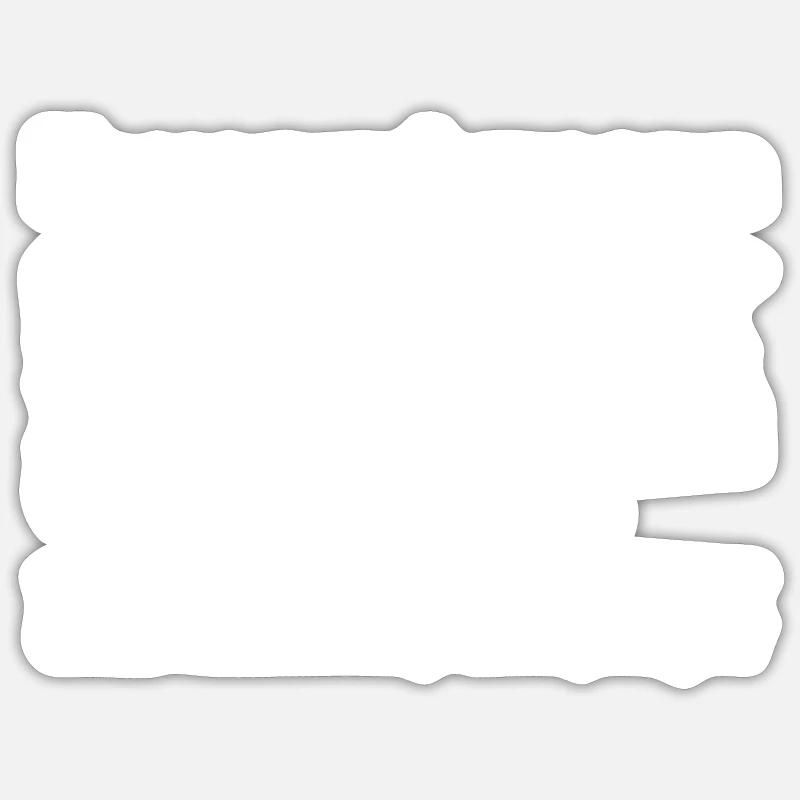 Pompier - Sticker taille S (10 x 10 cm) - blanc mat