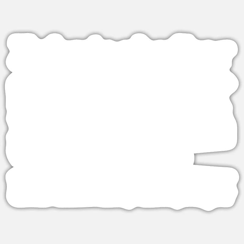 Prothésiste dentaire - Sticker taille S (10 x 10 cm) - blanc mat