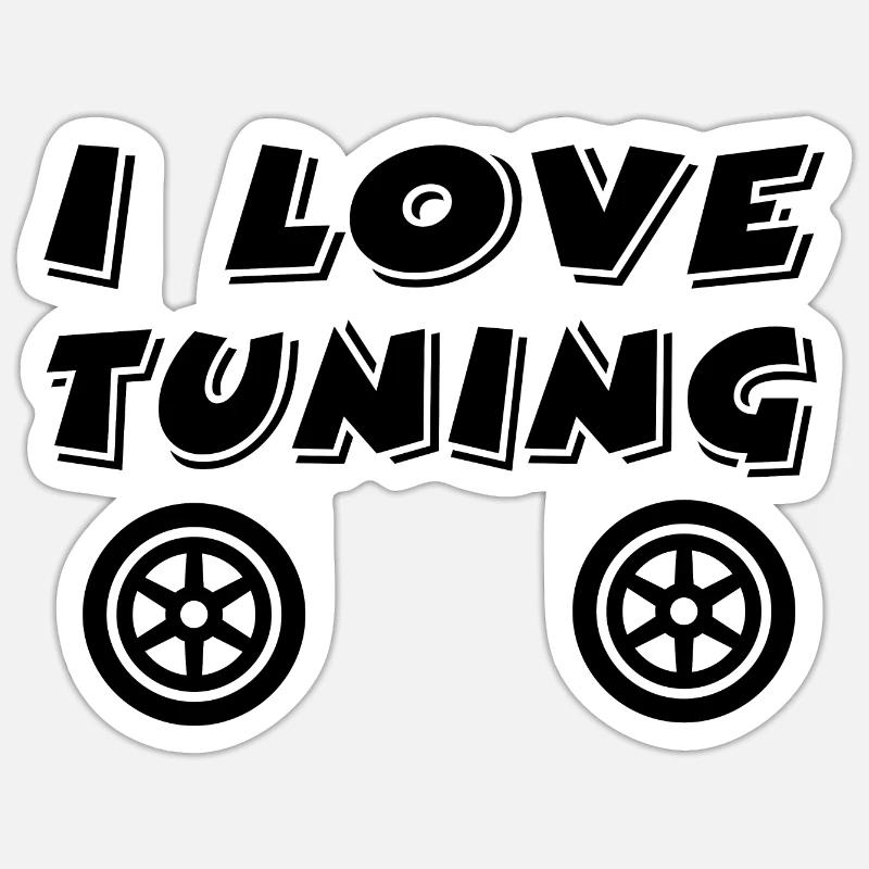 Tuning Sticker size S (10 x 10 cm)