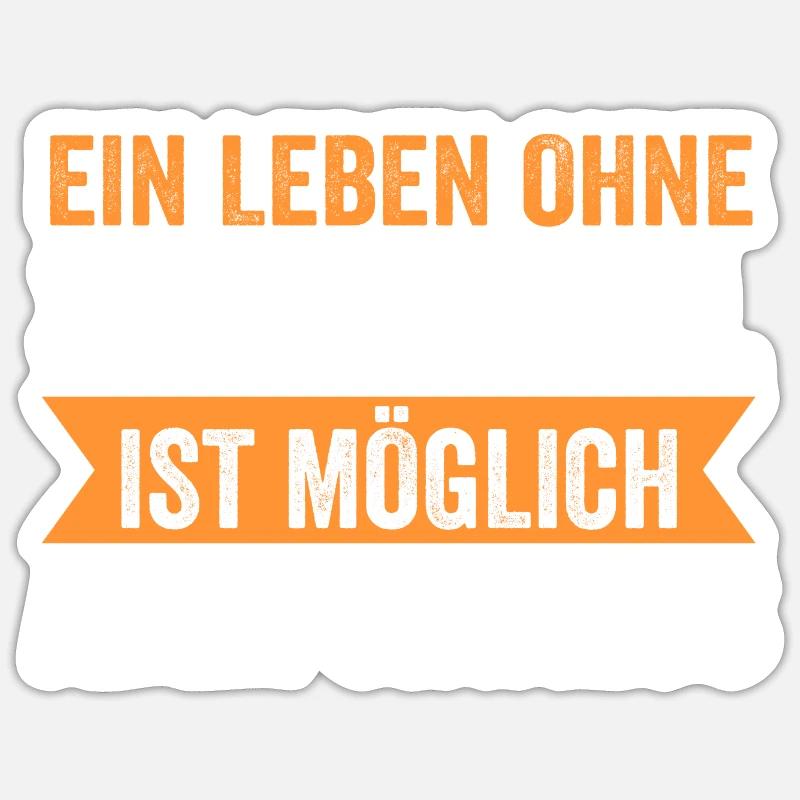 Schnitzel Wiener Wiener Geschenk - Sticker Größe S (10 x 10 cm) - Mattweiß