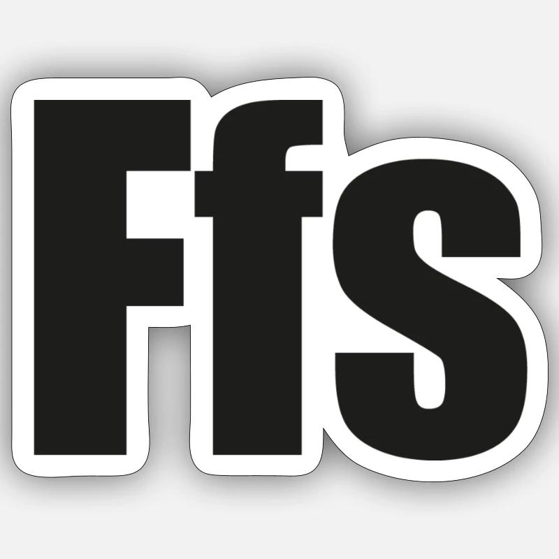 Ffs Sticker size S (10 x 10 cm)