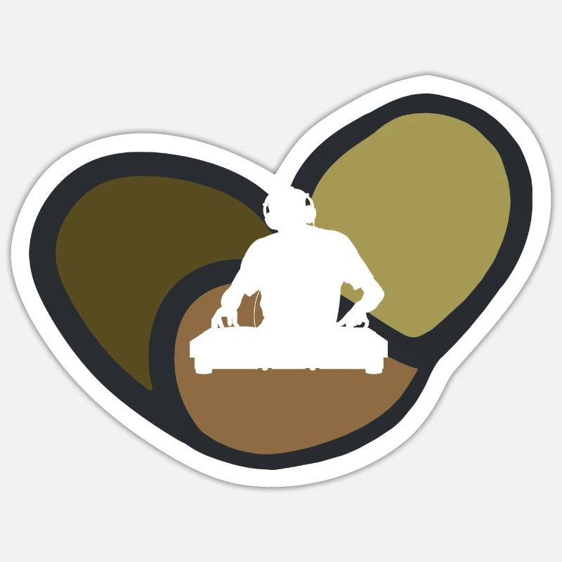 Sticker taille S (10 x 10 cm) - 