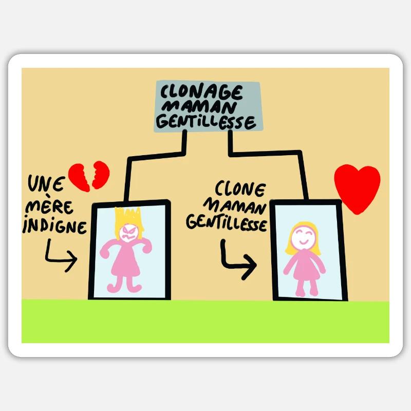 Sticker taille S (10 x 10 cm) - 