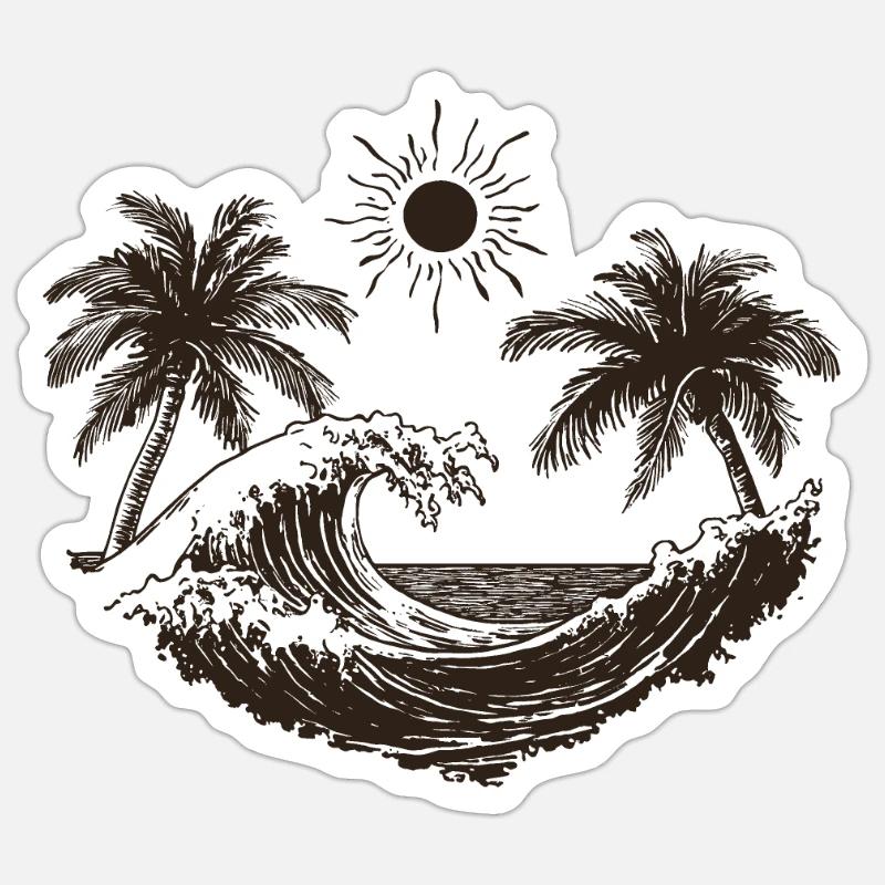 Sticker taille S (10 x 10 cm) - 