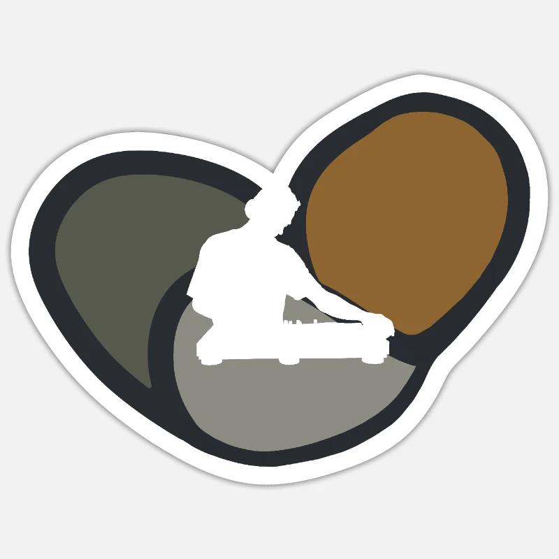 Sticker taille S (10 x 10 cm) - 