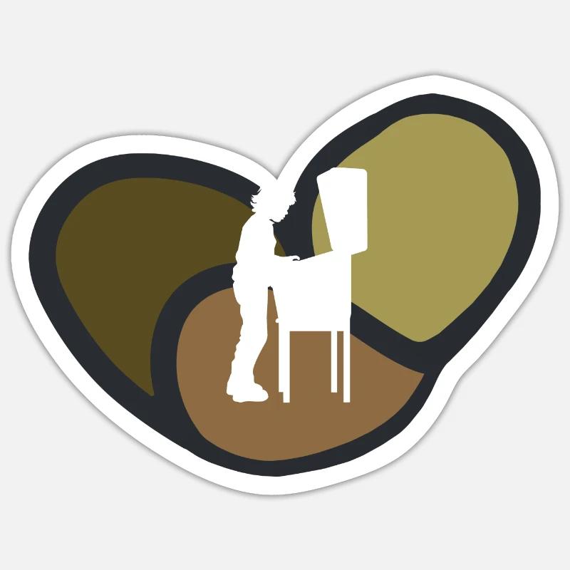 Sticker size S (10 x 10 cm) - 