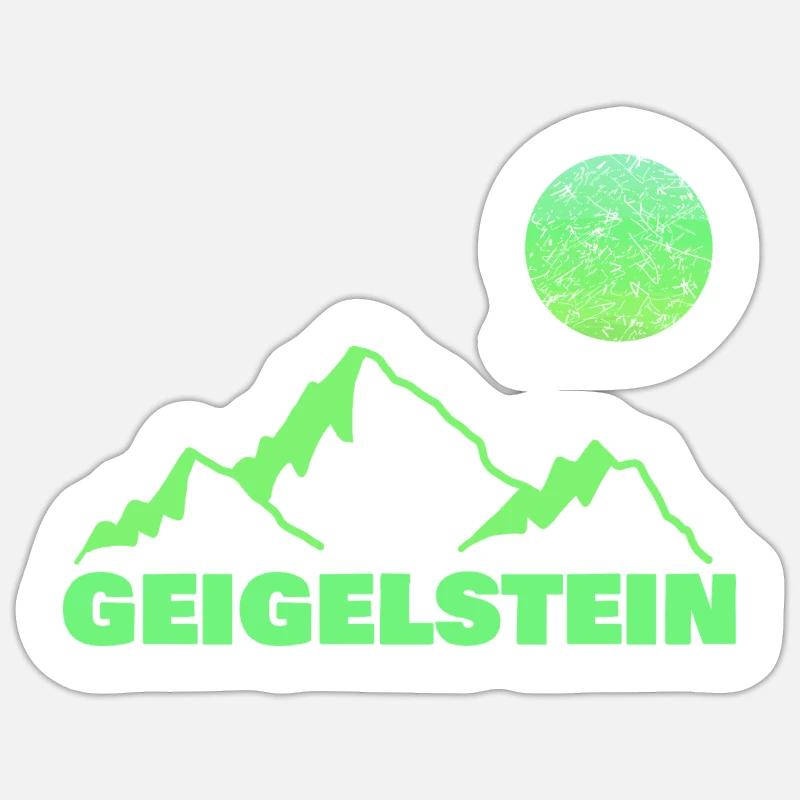Geigelstein grimpant Sticker taille S (10 x 10 cm)