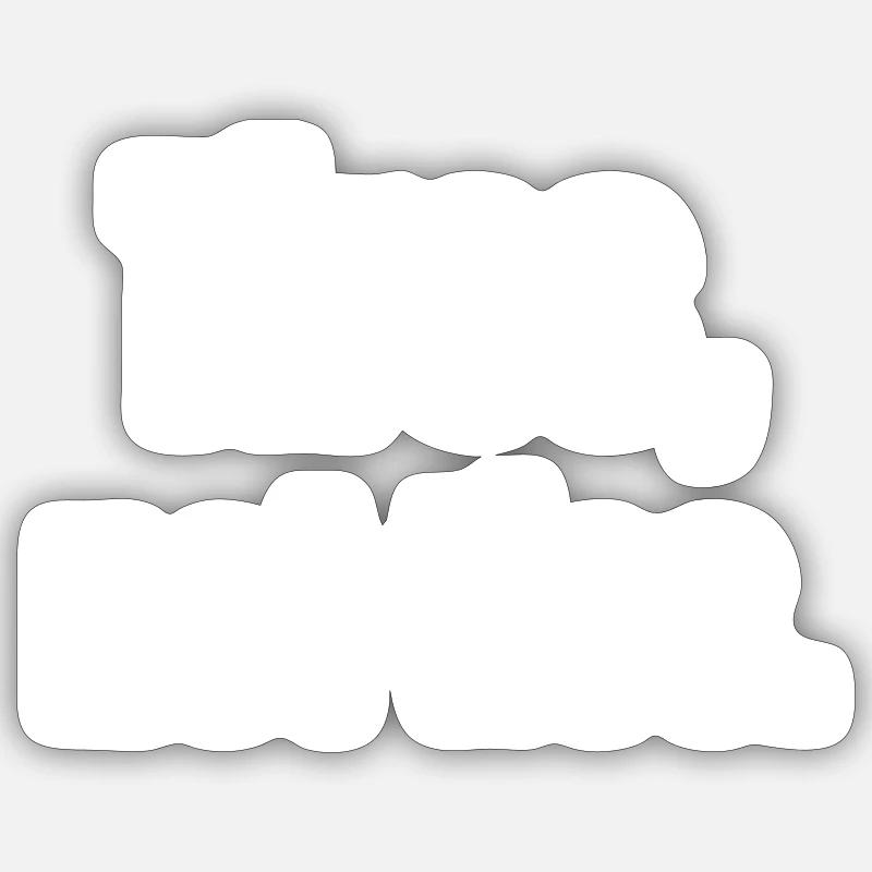 Sticker Größe S (10 x 10 cm) - 