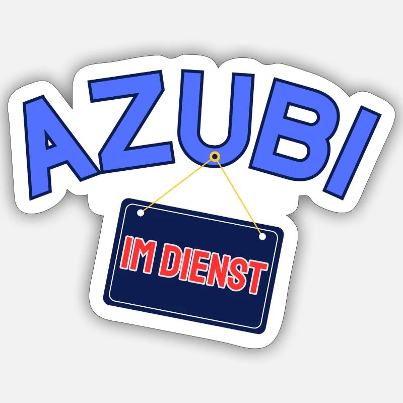 AZUBI Sticker Größe S (10 x 10 cm)