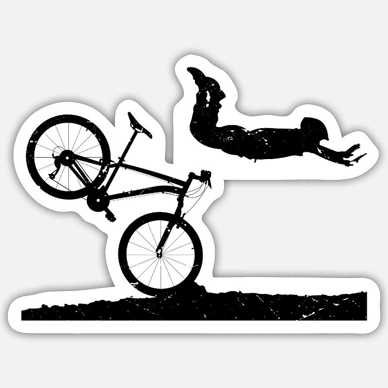 Monochrome Circle Minimal Geometry - Sticker size S (10 x 10 cm) - white matte