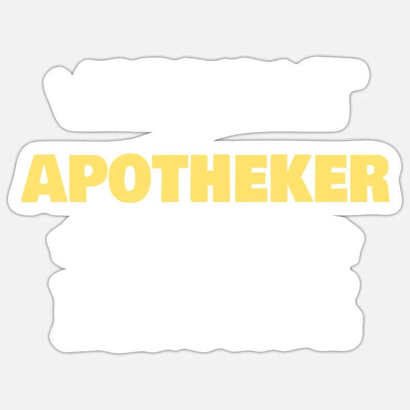 Vocation Pharmacist Sticker size S (10 x 10 cm)